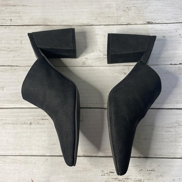 Coconuts by Matisse Black Night Moves Vegan Slip On Chunky Heels Mules - Picture 5 of 12